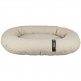 CityStyle Vital Bed HOME Edition, ortopedické oválne lôžko s okrajom, krémová