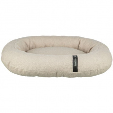 CityStyle Vital Bed HOME Edition, ortopedické oválne lôžko s okrajom, krémová