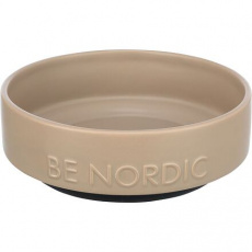 BE NORDIC keramická miska, sivohnedá