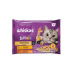 Mars WHISKAS kapsička cat Tasty mix ( kura&zel., jah.& morča.) v krémovej omáčke 4 x 85 g