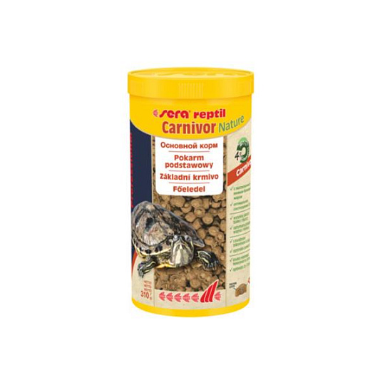 Sera Reptil Professional Carnivor Nature krmivo pre mäsožravé reptílie a vodné korytnačky 1000 ml Sera Reptil Professional Carnivor Nature krmivo pre mäsožravé reptílie a vodné korytnačky 1000 ml