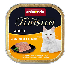 ANIMONDA paštéta ADULT - hydina, cestoviny pre mačky 100g