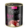 NEW PIPER s hovädzími žalúdkami a červenou repou, konzerva pre psy 800 g