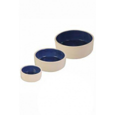 Miska keramická pes bílá/modrá 1l 18cm TR 1ks Miska keramická pes bílá/modrá 1l 18cm TR 1ks
