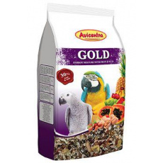 Avicentra Veľký papagáj Gold 850g