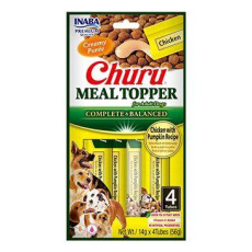 Churu Dog Meal Topper Chicken with Pumpkin Recipe4x14g