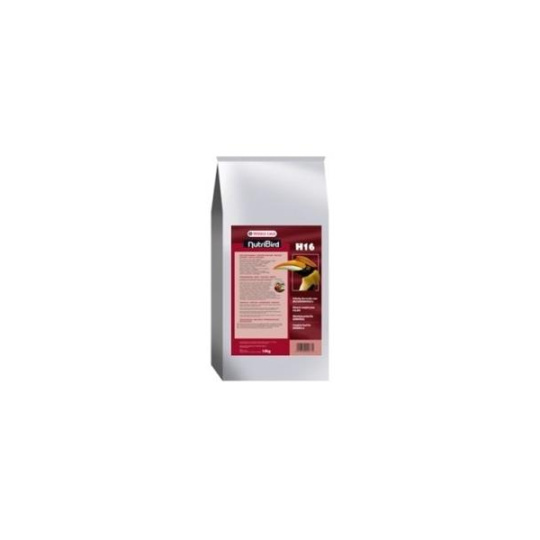 VL NutriBird H16- celoročné extrudy pre zoborožce a veľké ovocnožravé druhy vtákov 10 kg