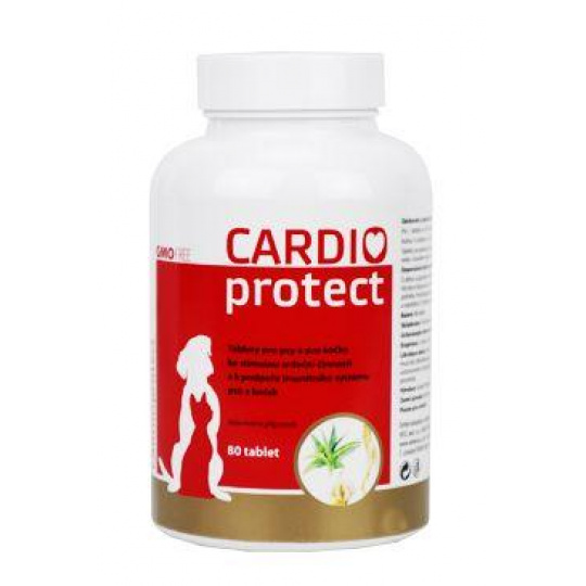 CARDIOprotect tablety pre psy a mačky 80tbl