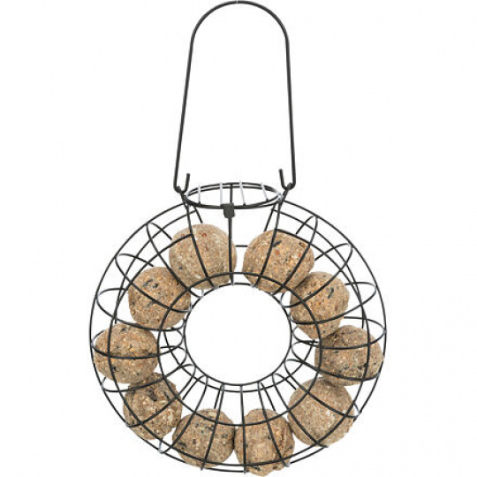 Závesný kruh na 8 lojových gúľ 24 x 8 cm, kovový Závesný kruh na 8 lojových gúľ 24 x 8 cm, kovový