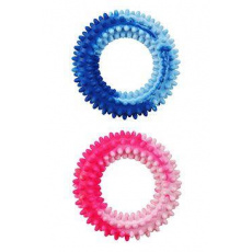 Hračka pes Kruh s bodlinami plávajúci 10cm SP