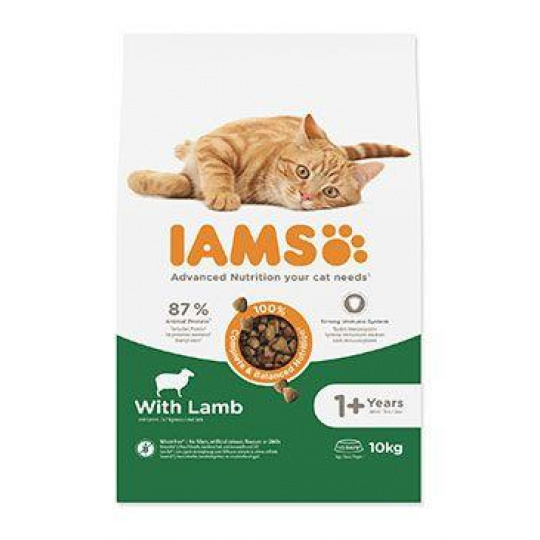 Iams Cat Adult Lamb 10kg
