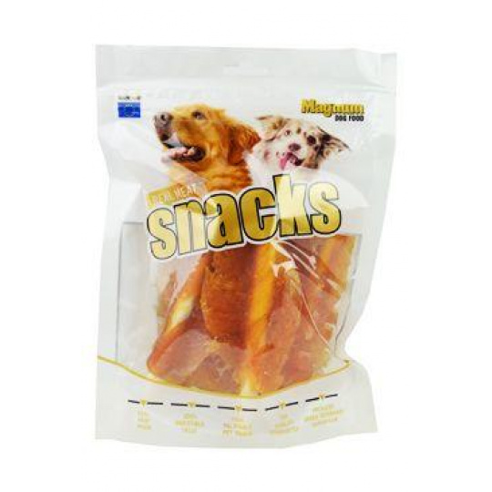 Magnum Chicken Breast on Rawhide stick 250g