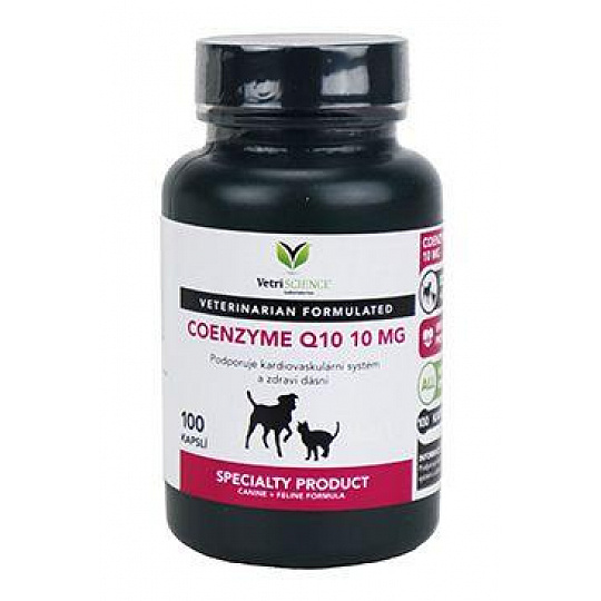VetriScience Coenzyme Q10 10mg 100cps VetriScience Coenzyme Q10 10mg 100cps
