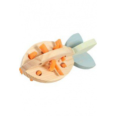 Hračka hlodavec COSY drevená mrkva na maškrty Zolux