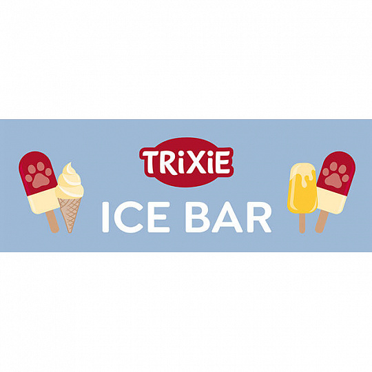 TOPPER - deska s nápisem ICE BAR k # 90255, 43.3 × 15.5 cm