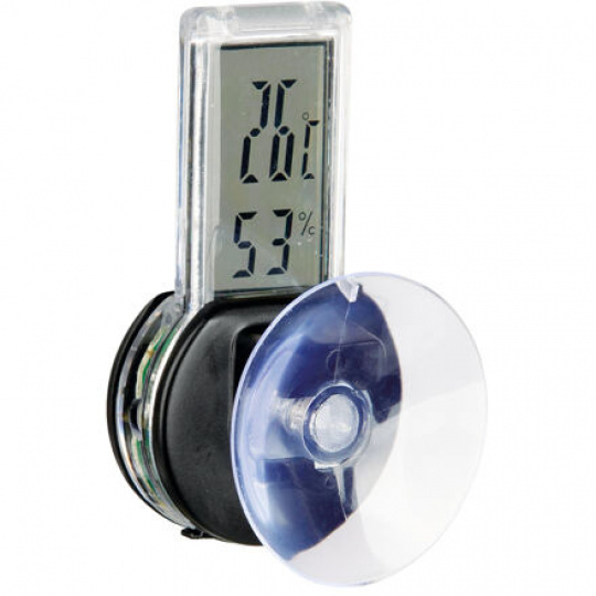 Digitálny termo-/hydrometer s prísavkou