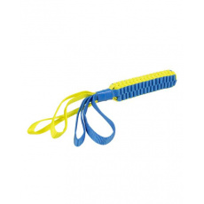 Hračka DUVO+ tyč ťažná nylonová modrožltá L 50 x 3 cm