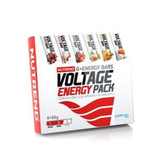 Nutrend Voltage Energy Cake darčekové balenie 6x65g Nutrend Voltage Energy Cake darčekové balenie 6x65g