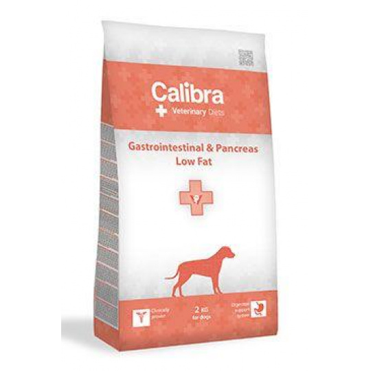 Calibra VD Dog Gastrointestinal&Pancreas Low Fat 2kg Calibra VD Dog Gastrointestinal&Pancreas Low Fat 2kg