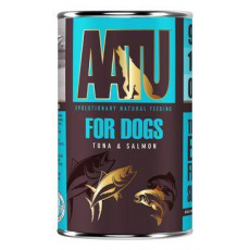 AATU Dog Tuna n Salmon konz. 400g