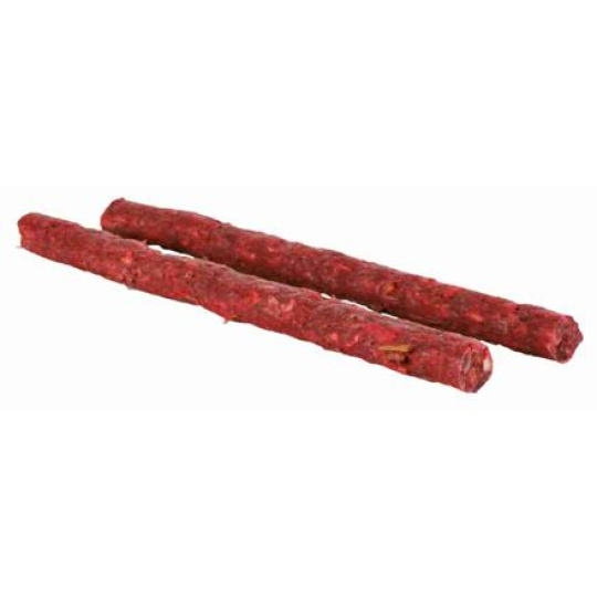 Lisovaná tyčinka červená 9-10mm/12cm  [bal.100ks]