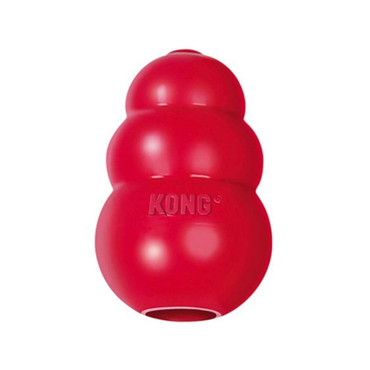 Hračka Kong Dog Classic Granát červený, guma prírodná, M 7-16 kg