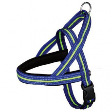 FUSION postroj bezp.polstrovaný neoprénom XL 78-100m/35mm, modro/zelený