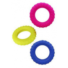 Hračka pes Pneumatika plávajúca Vanilková veľká 15cm SP