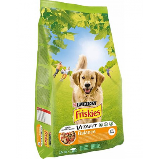 Nestlé Friskies dog Balance s kuracím a zeleninou 15 kg Nestlé Friskies dog Balance s kuracím a zeleninou 15 kg