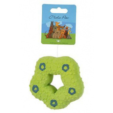 Hračka pes Donut pískacia 9cm latex mix farieb 1ks Hračka pes Donut pískacia 9cm latex mix farieb 1ks