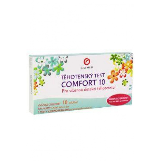 Test těhotenský Comfort 10HCG 2ks  Galmed