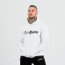 Mikina PRO Hoodie White - GymBeam