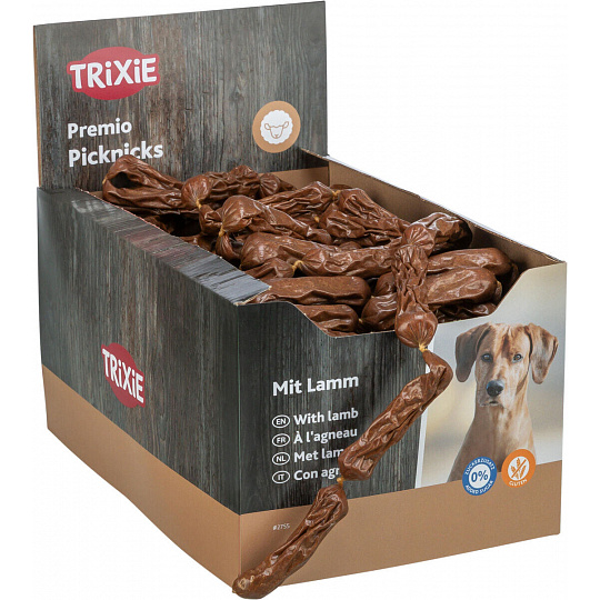 Premio PICKNICKS klobásky - jahňacie mäso 8 g, [200 ks] - TRIXIE