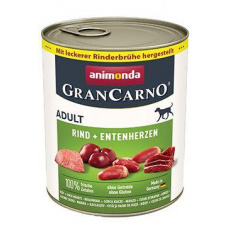 Animonda pes GRANCARNO konz. ADULT hov/kač.srdce 800g
