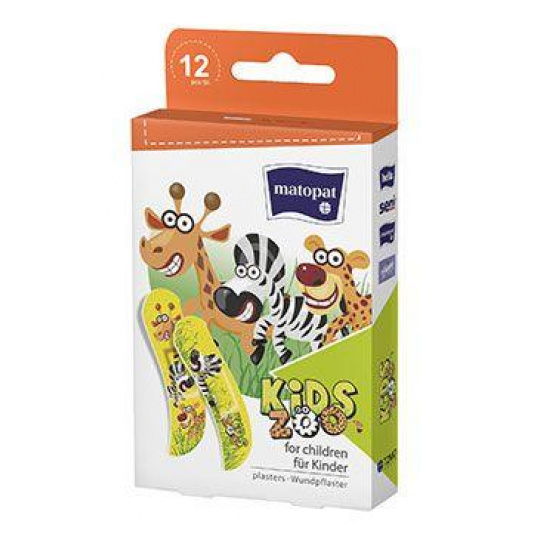 Náplasť KIDS ZOO Matopat 12ks