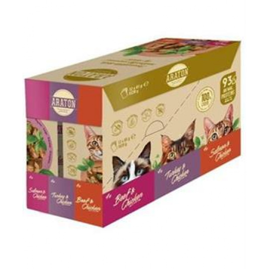 ARATON cat adult KAPSIČKA wet set 12 x 85 g ARATON cat adult KAPSIČKA wet set 12 x 85 g