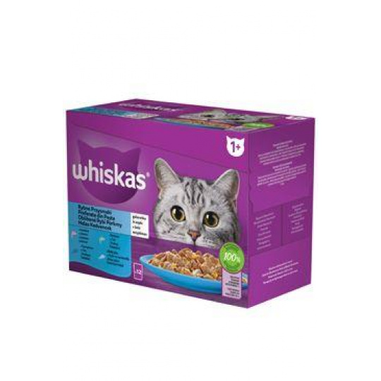 Whiskas kapsička Core rybí výber v želé 12x85g Whiskas kapsička Core rybí výber v želé 12x85g
