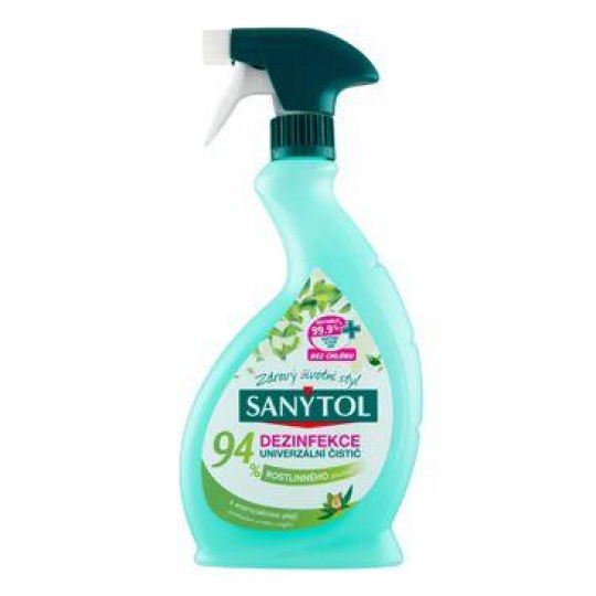 SANYTOL čistič univerz. 94% rástol.pôvodu 500ml SANYTOL čistič univerz. 94% rástol.pôvodu 500ml
