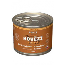 Louie Dog konz. Hovädzie s mrkvou a prebiotikami 200g Louie Dog konz. Hovädzie s mrkvou a prebiotikami 200g