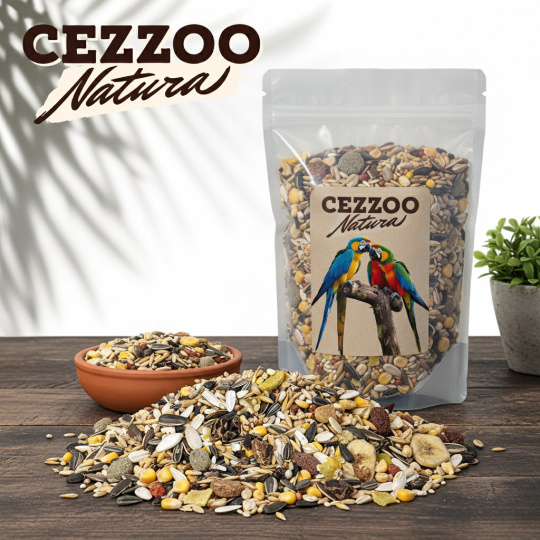 CEZZOO Natura Prestige Veľký papagáj 1kg