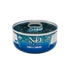 N&D CAT OCEAN Adult Tuna & Shrimp 70g