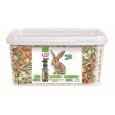LOLO Foody kompletní krmivo pro králíky 3 L, 2 kg kyblík
