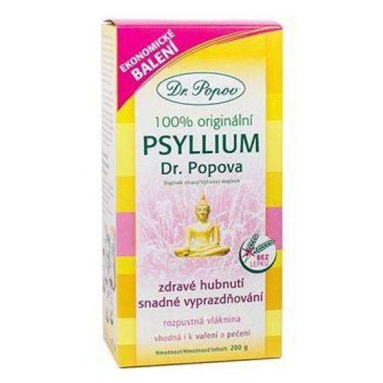 Dr.Popov Psyllium bylinný syp 200g Dr.Popov Psyllium bylinný syp 200g