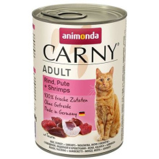 ANIMONDA konzerva CARNY Adult - hovězí, krůta, ráčci 400g ANIMONDA konzerva CARNY Adult - hovězí, krůta, ráčci 400g