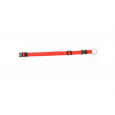 Obojok DUVO+ Nastaviteľný nylon červený 22-35 cm/ 10mm
