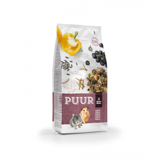 PUUR hamster - gurmánske müsli pre škrečky 1,5 kg PUUR hamster - gurmánske müsli pre škrečky 1,5 kg