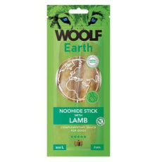 WOOLF pochoutka Earth NOOHIDE L Sticks with Lamb 85g