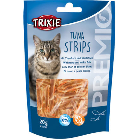 PREMIO Tuna Strips - pásky s tuňákem, 20g