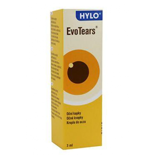 EvoTears očné kvapky 3ml EvoTears očné kvapky 3ml