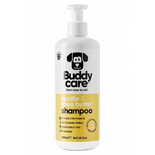 Šampon pro psy Buddycare Vanilla&Shea Butter 500ml